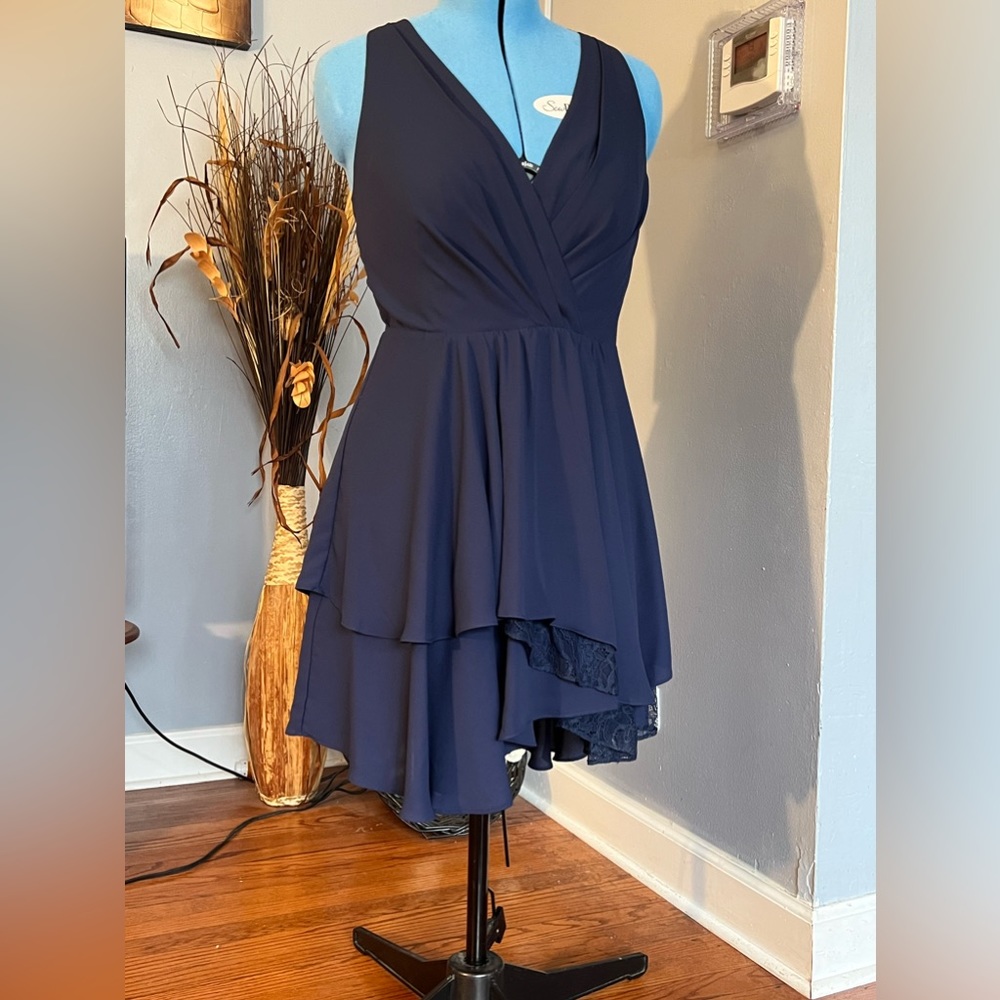 BCBG navy dress